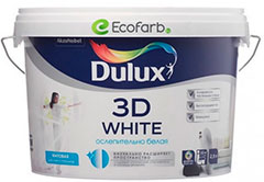 Dulux 3d white фото