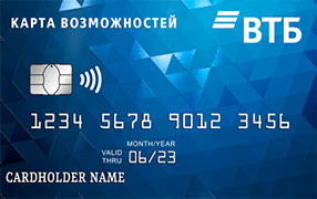 «Карта возможностей» ВТБ банк