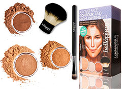 Bellapierre Cosmetics All Over Face Contour And Highlight Kit