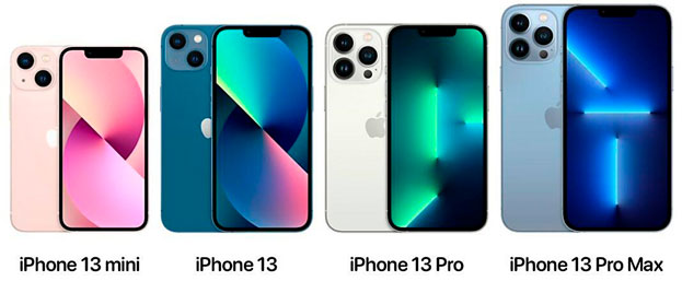 модели iphone 13
