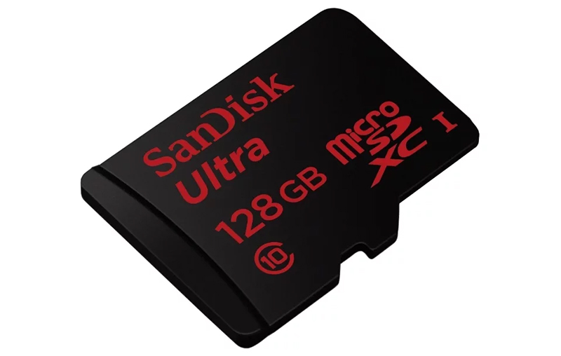 SANDISK Ultra microSD 128Gb — для мощных телефонов и видеоигр