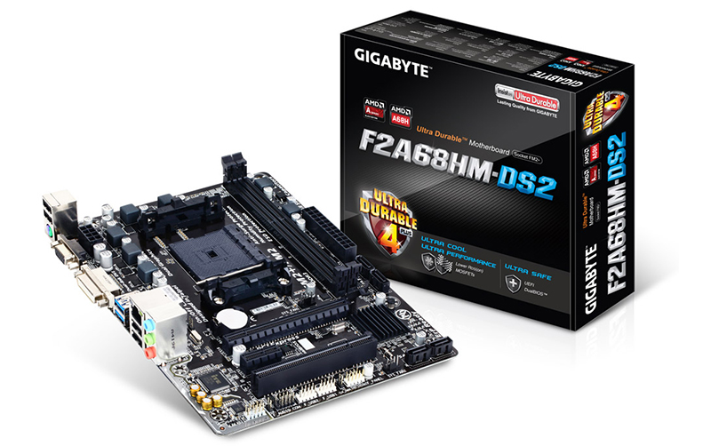 GIGABYTE GA-F2A68HM-DS2 — для сборки игровой машины с процессором AMD